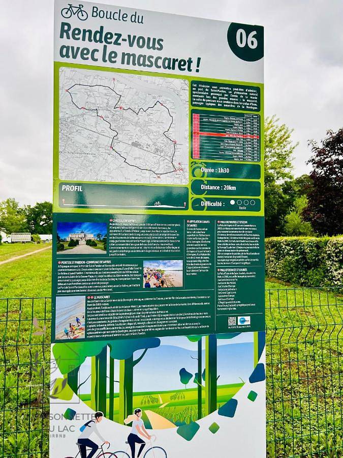 Gîte pour 4 personnes, avec jardin ainsi que terrasse et vue à Izon - 3