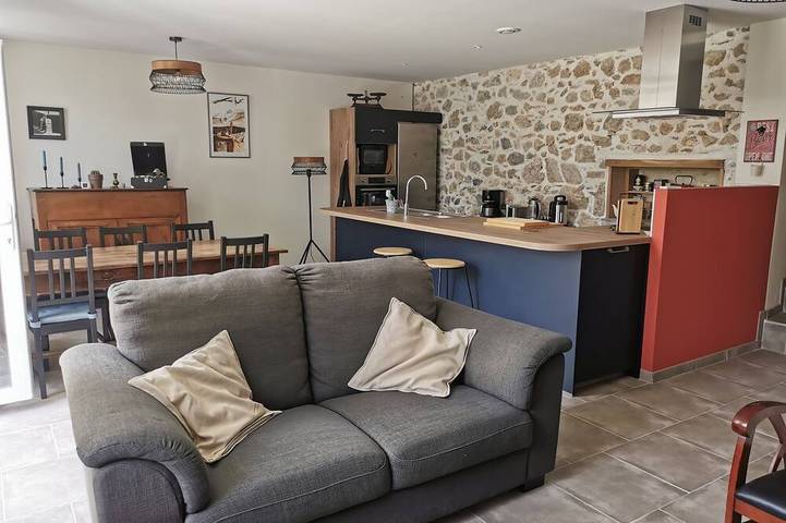 Maison de vacances pour 5 personnes, avec jardin