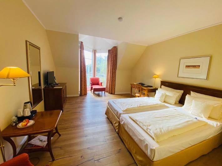 Hotel für 2 Personen, mit Terrasse und Garten sowie Pool und Sauna in Münster - 4