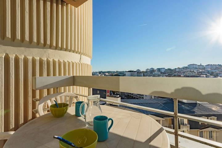Studio für 2 Personen, mit Pool und Balkon in Biarritz - 2