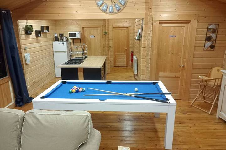 Chalet pour 10 personnes, avec Terrasse et Jardin