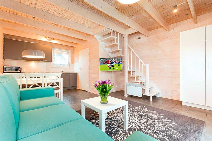 Ferienhaus für 8 Personen, mit Balkon und Terrasse sowie Garten in Ustronie Morskie - 3