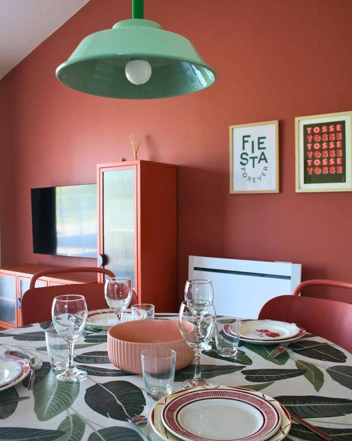 Appartement de vacances pour 4 personnes, avec jardin