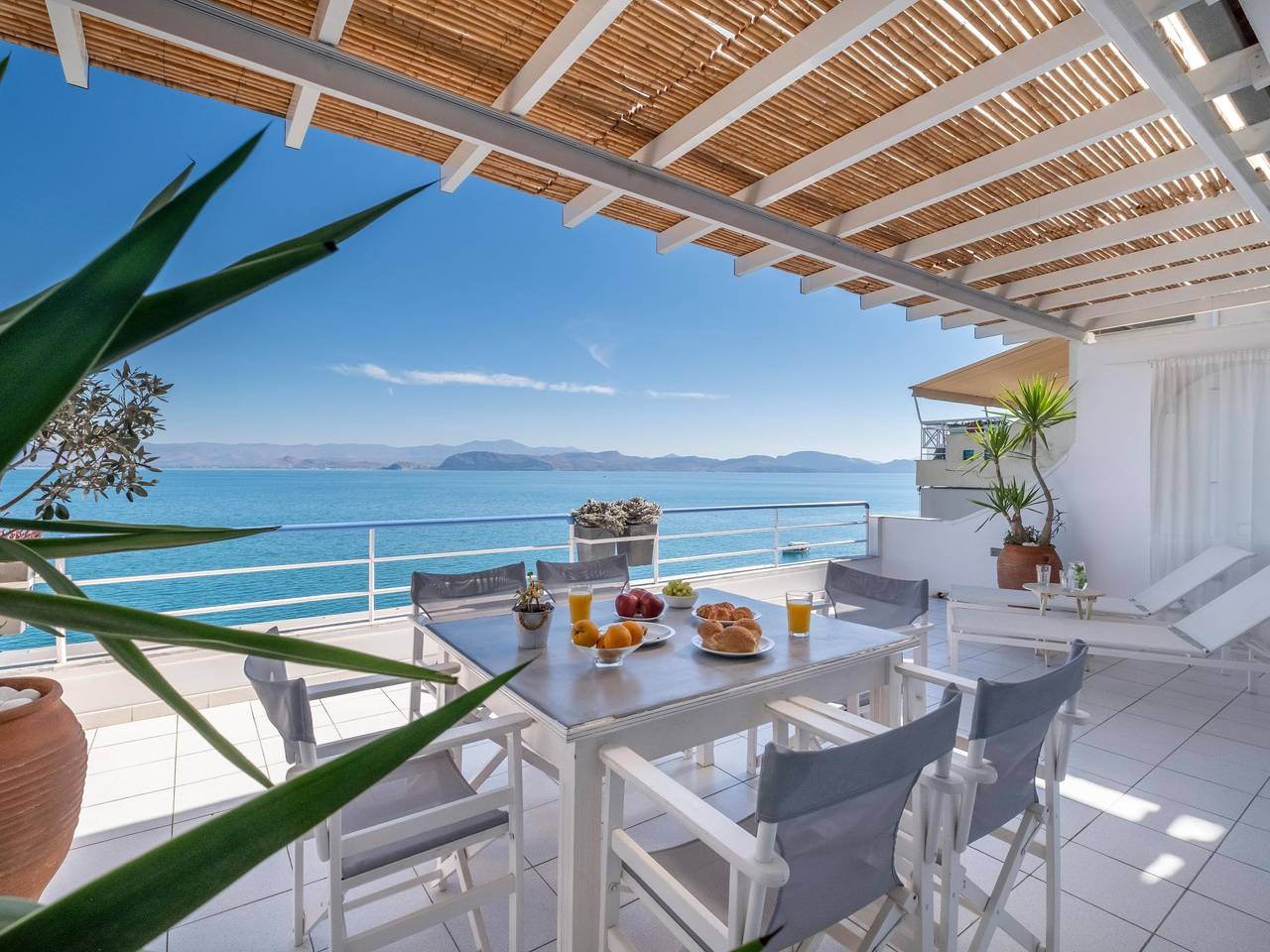 Ganze Wohnung, Ferienapartment für bis zu fünf Personen in Xiropigado, Kynouria