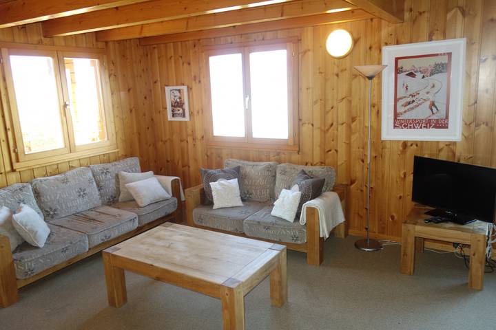 Fontannets 003 Quiet & Superior chalet 10 pers in Salins (Sion), Sion