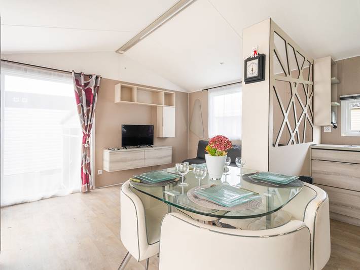 Chalet pour 5 personnes, avec terrasse et jardin en Bretagne - 4