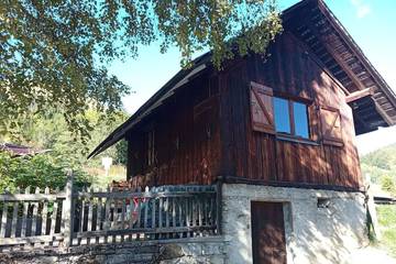 Maison de campagne pour 3 personnes, animaux acceptés à Le Bouchet-Mont-Charvin