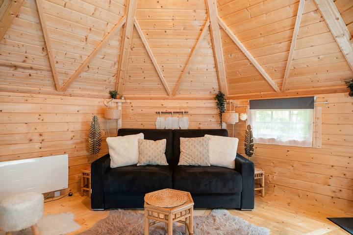 Cabane en bois pour 2 personnes, avec jardin en Bretagne - 4
