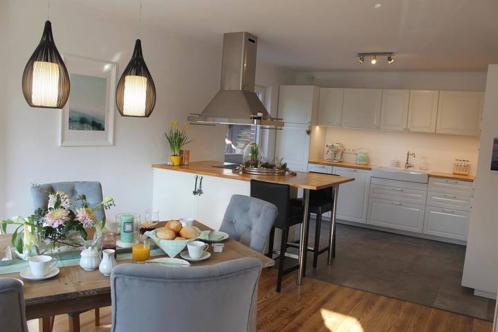 Ferienhaus für 10 Personen, mit Terrasse und Garten sowie Sauna in Osterhever