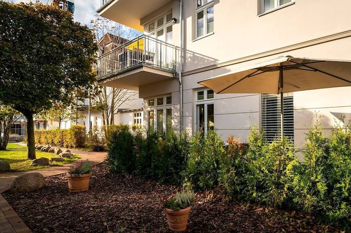 Villa für 8 Personen, mit Balkon und Sauna sowie Garten in Kühlungsborn