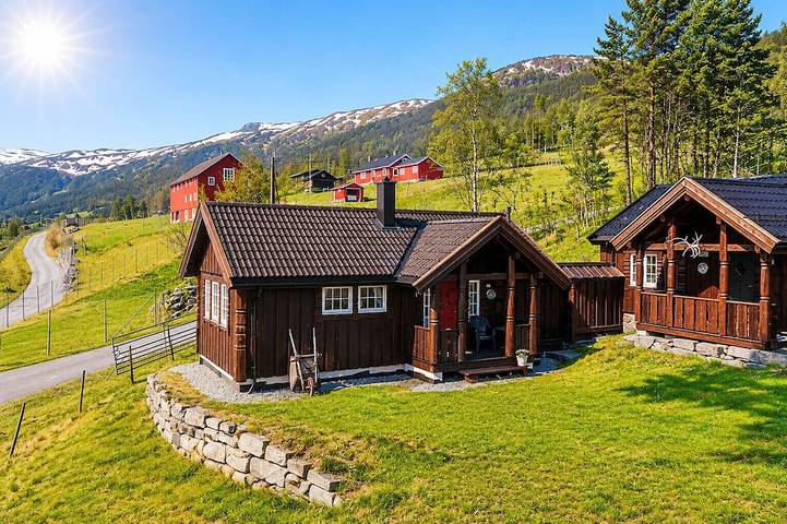 Blockhütte für 4 Personen, mit Garten - 1