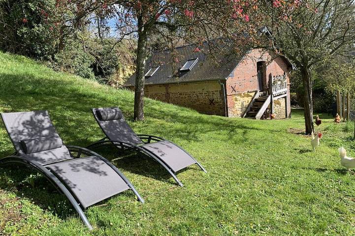 Gîte pour 3 personnes, avec Terrasse et Jardin