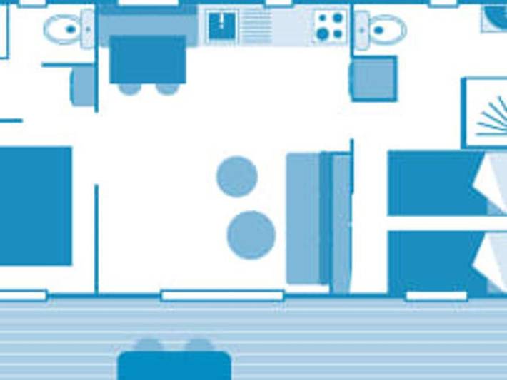 Camping pour 4 personnes, avec bassin pour enfant à Millau - 4