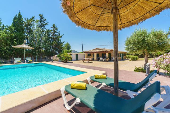 Finca für Gruppen für 6 Personen, mit Terrasse und Garten in Pollença - 3