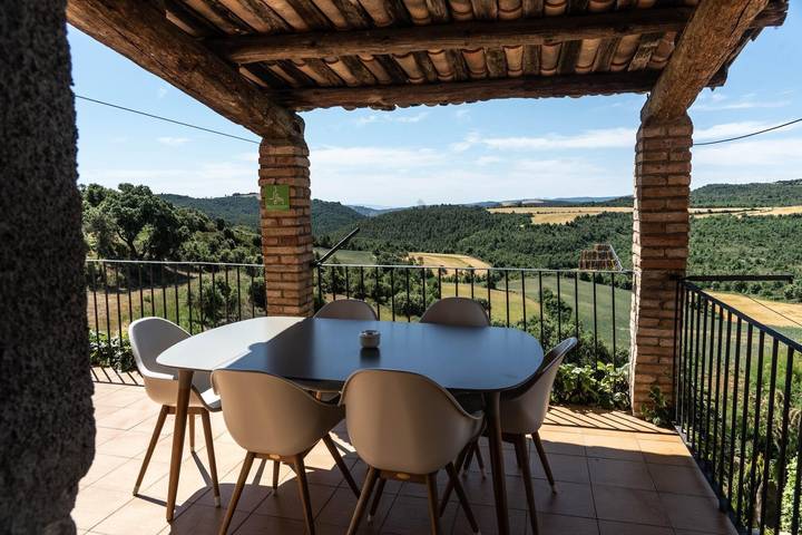 Casa rural para 6 personas, con Balcón y Jardín en Viver y Serrateix - 4
