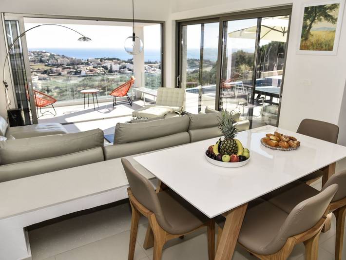 Bungalow für 6 Personen, mit Pool und Balkon sowie Garten auf Kreta - 4