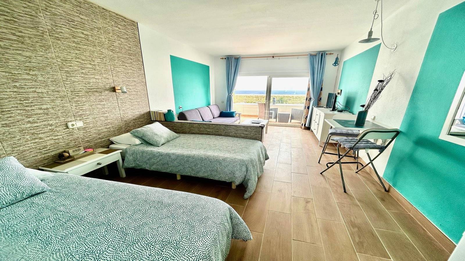 Ganze Ferienwohnung, Gemütliches Studio mit spektakulärer Aussicht in Solana Matorral, Pájara