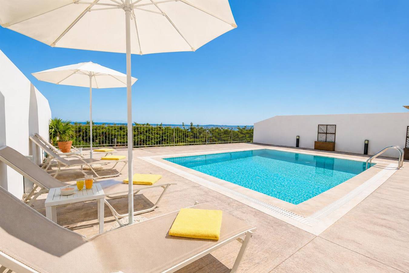 Villa pour 4 personnes avec terrasse in Mparmpati, Corfou