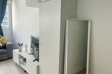 Appartement De Vacances pour 2 Personnes dans Courbevoie, Hauts-de-Seine, Photo 4