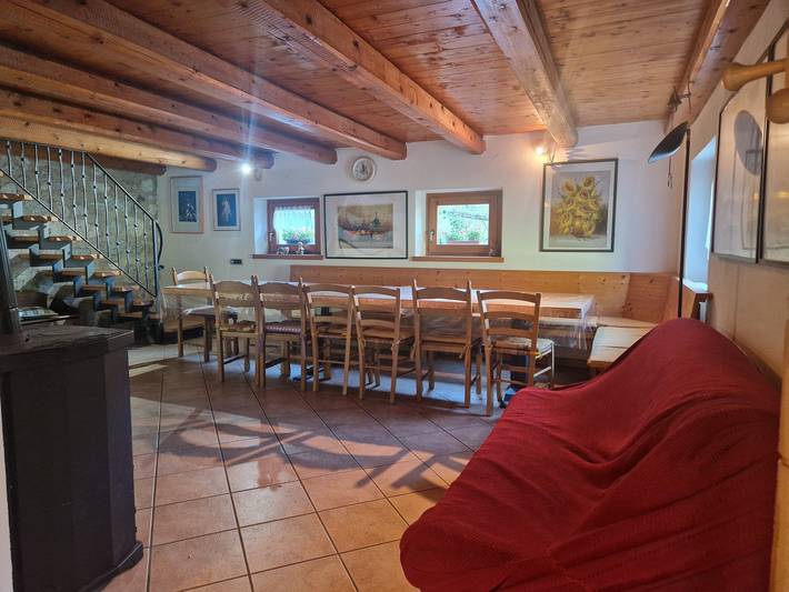 Baita 'Baita Prapur' mit privatem Garten in Pieve di Bono-Prezzo, Gardasee-Berge