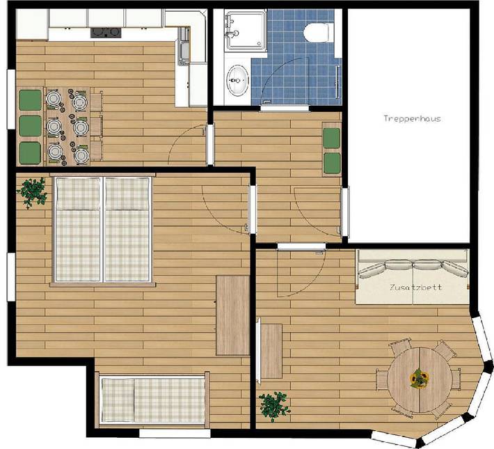 Gîte pour 5 personnes, avec sauna ainsi que jardin et vue dans Partenen - 4