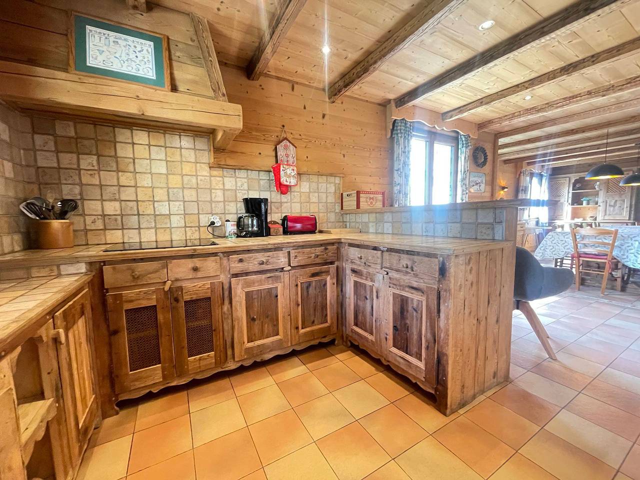 Chalet en Flumet para 8 pers con terrazas y Wifi in Flumet, Albertville region
