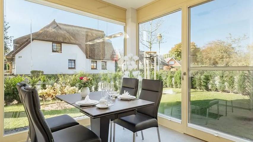 Ferienwohnung für 3 Personen, mit Terrasse und Sauna in Born am Darß
