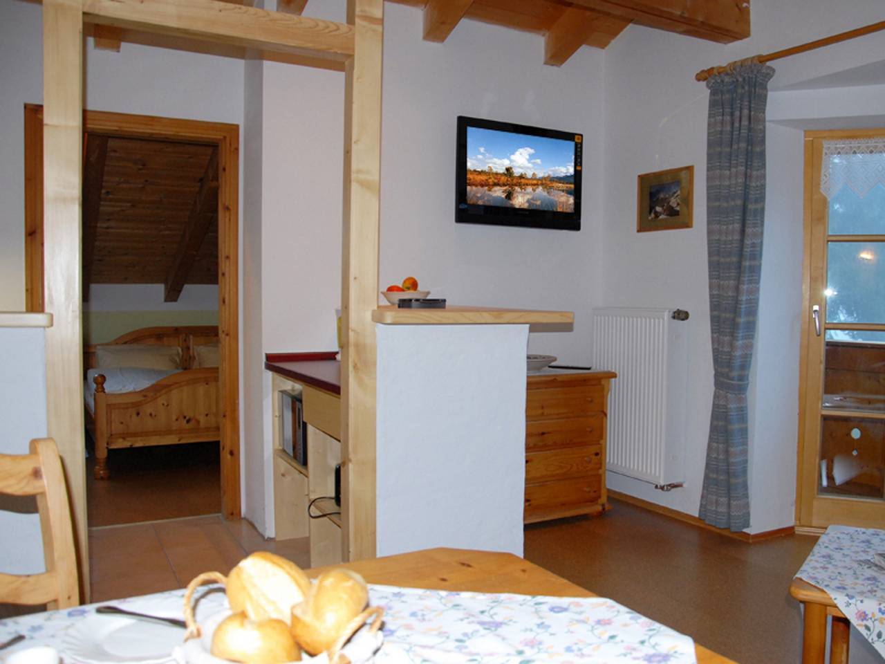 Ganze Ferienwohnung, Bosch Hermann - 3. Fw Hochplatte, 38 qm, 2-3 Pers., Balkon in Grassau, Chiemsee