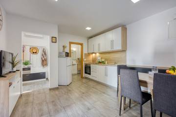 Ferienwohnung für 4 Personen, mit Meerblick in Portoroz