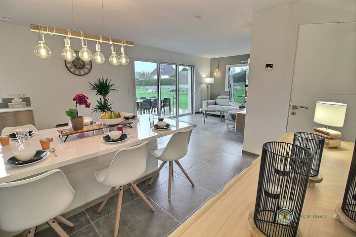 Gîte pour 6 personnes, avec Terrasse ainsi que Jardin et Vue dans L Armor