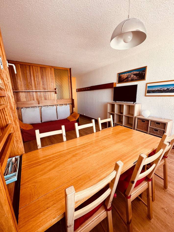 Studio Apartment '4 Pers Roche Béranger' with Balcony
