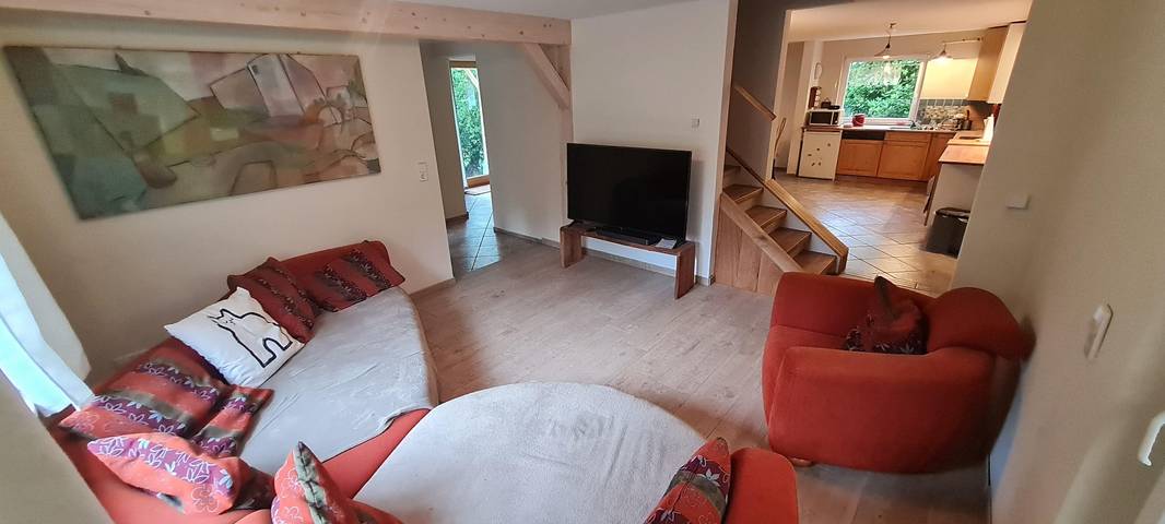 Ferienhaus für 7 Personen, mit Terrasse und Garten sowie Sauna in Altenberg - 4