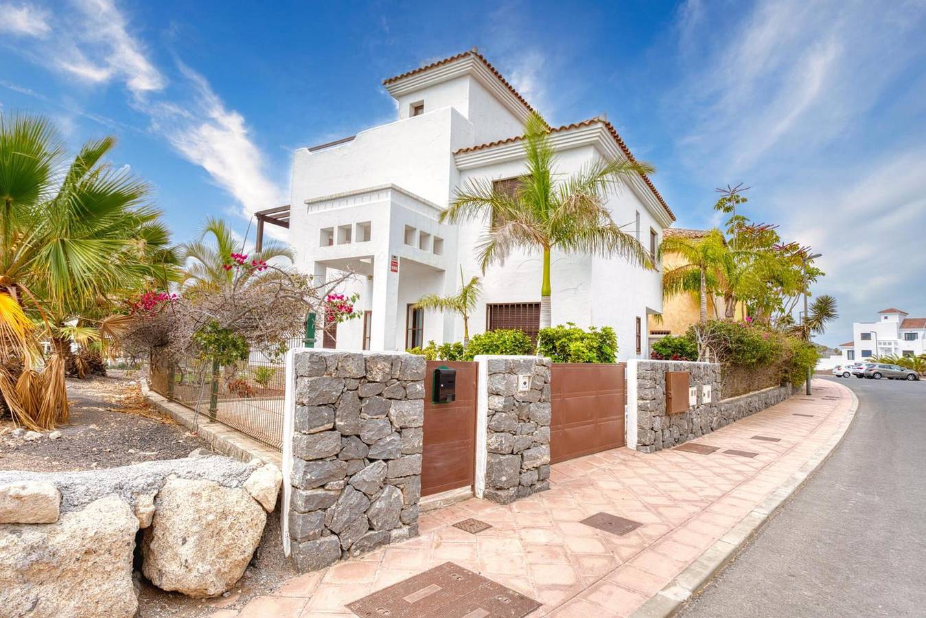 Villa de vacances « Laurisilva Spacieuse » avec vue sur mer, Wi-Fi et climatisation in Las Adelfas, Amarilla Golf