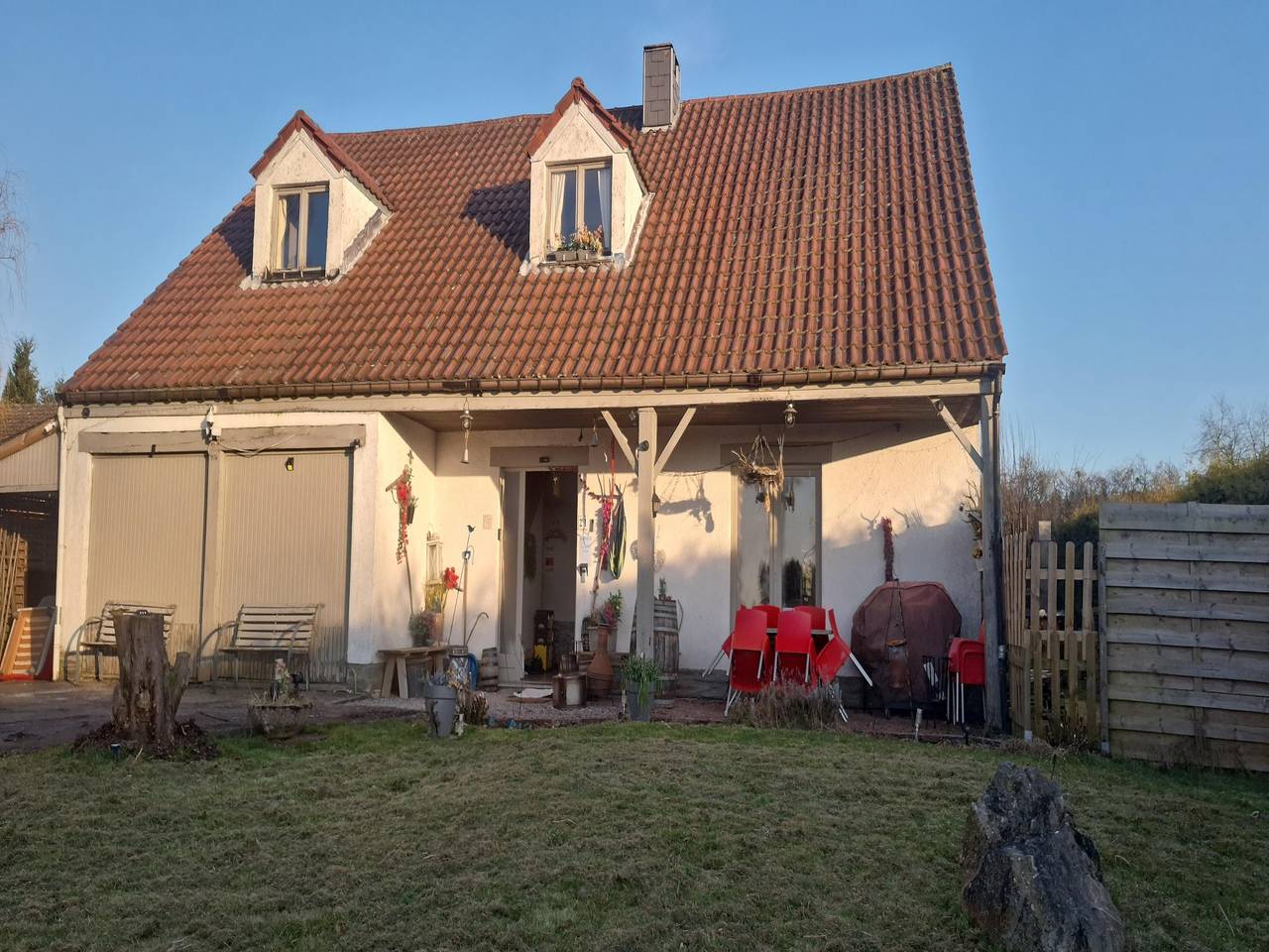 Vakantiehuis 'Ardennen Blauw' in Theux nabij Spa in La Reid, Theux