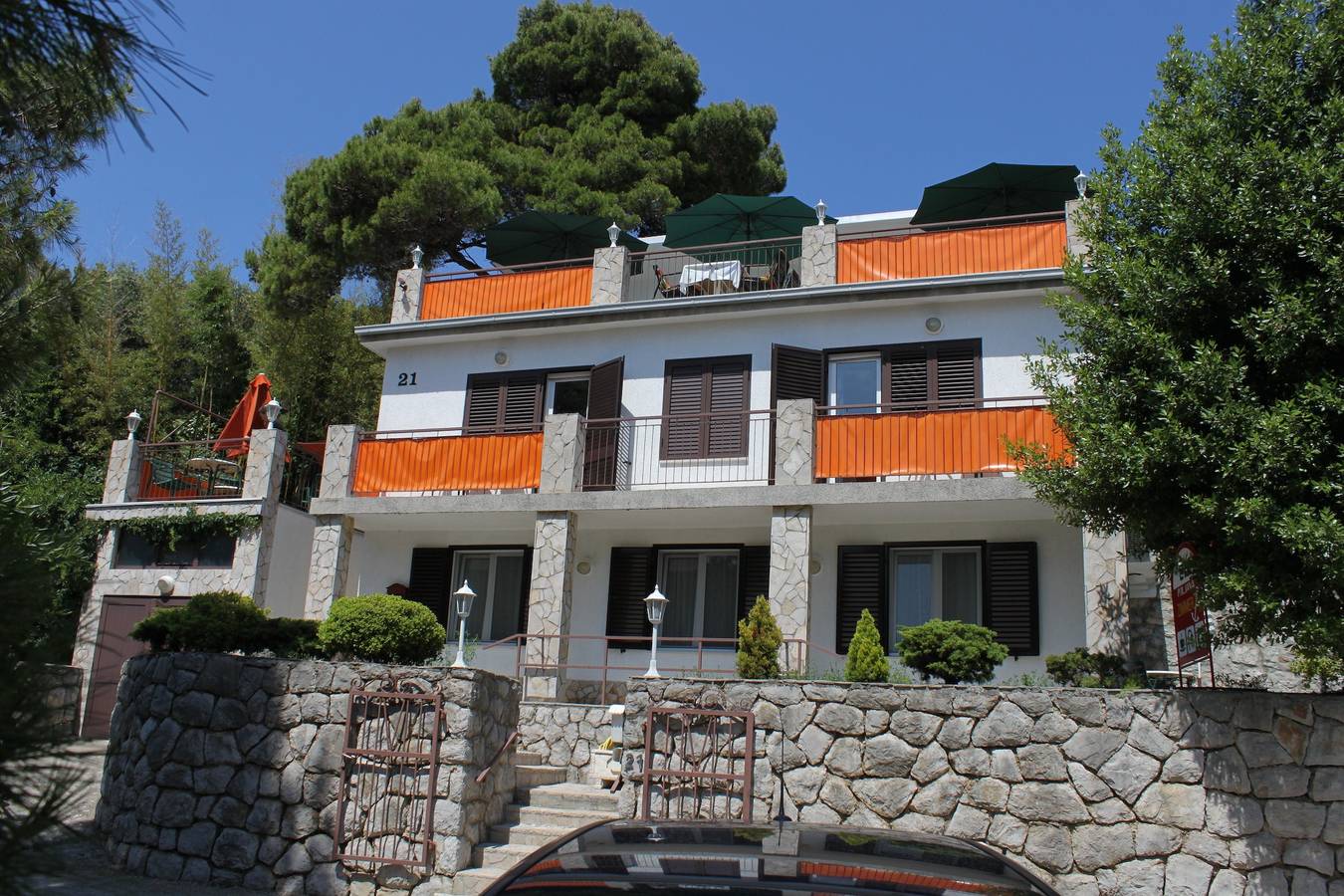 Ganze Wohnung, Two bedroom apartment with terrace Mali Lošinj, Lošinj A-7953-a in Mali Lošinj, Lošinj