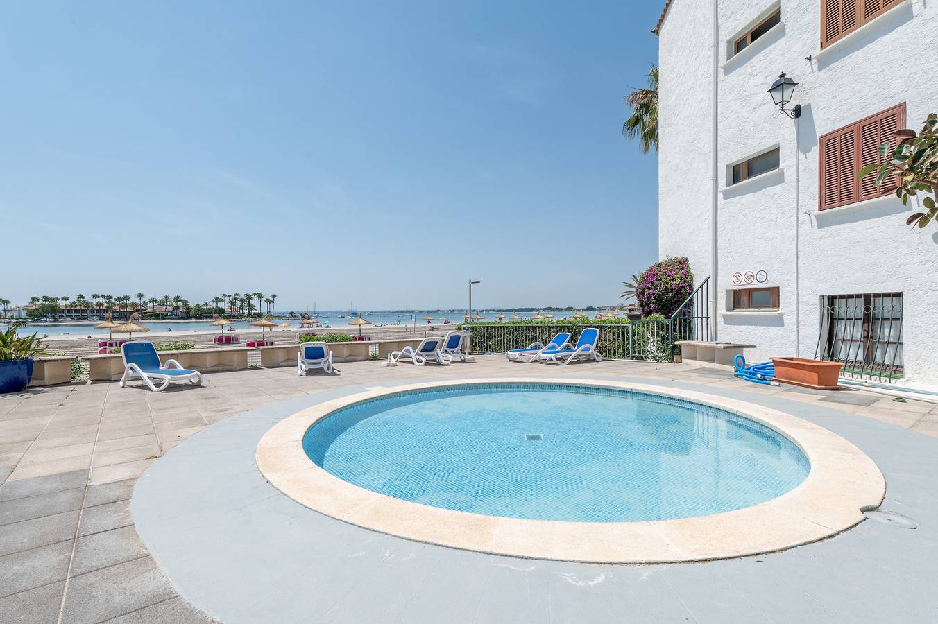 Apartamento entero, Vivienda de vacaciones "Apartamento Carabela Greco 139" Cerca de la playa con vistas al mar in Puerto de Alcúdia, Alcúdia