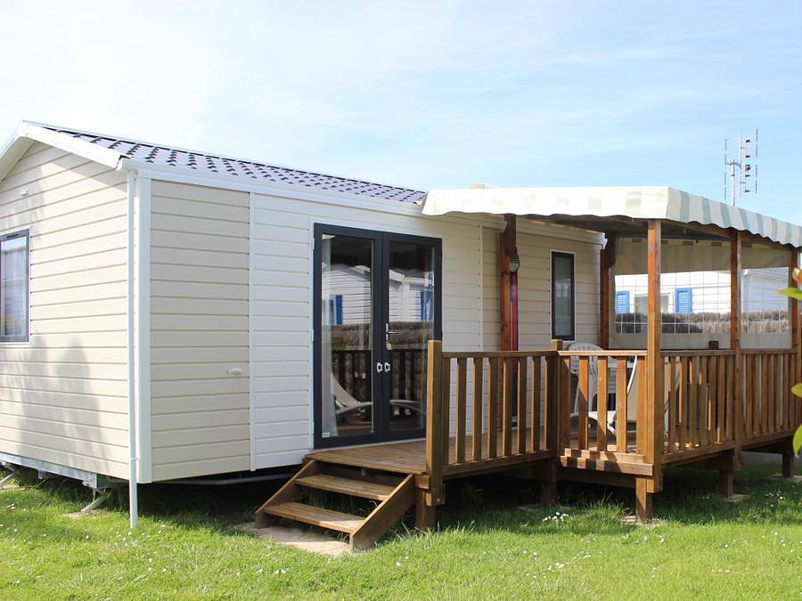 Camping La Prairie  - Mobilhome 4 personnes - Mh2 Grand Confort 24 m² in Saint-Hilaire-de-Riez, Vendée