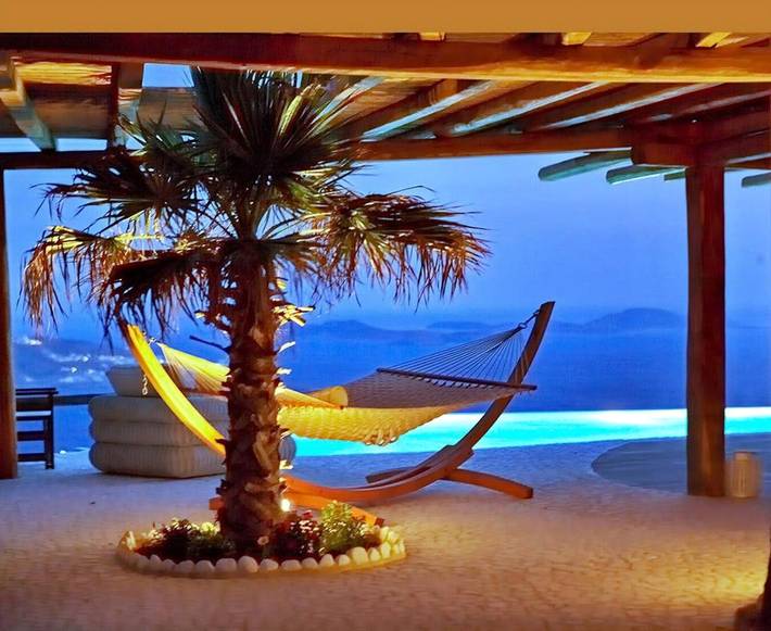 Agriturismo per 13 persone, con Vista oceano e Piscina a Mykonos