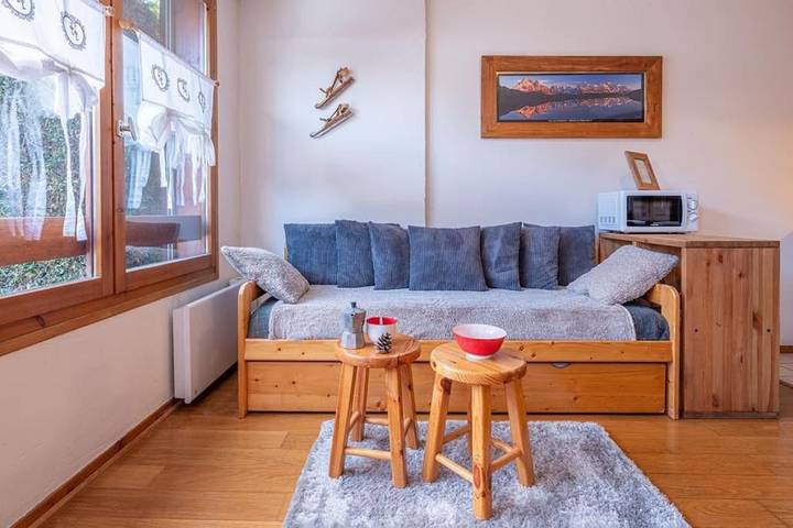 Gîte pour 2 personnes, avec vue et balcon dans Office De Tourisme Des Houches - 2