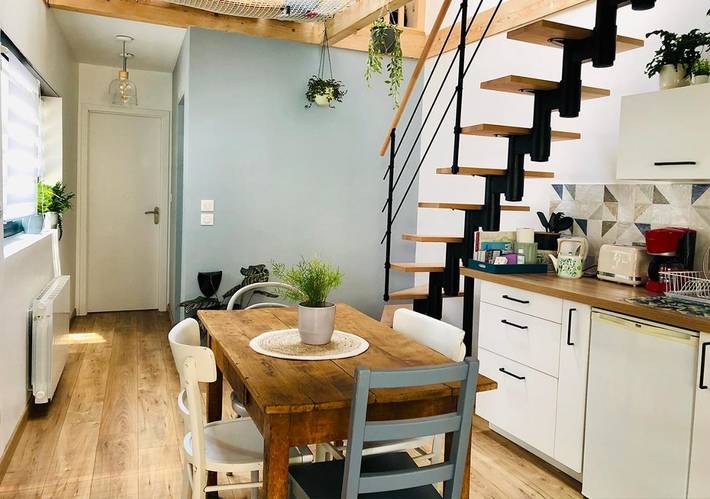 Ferienhaus für 4 Personen, mit Terrasse in Straßburg