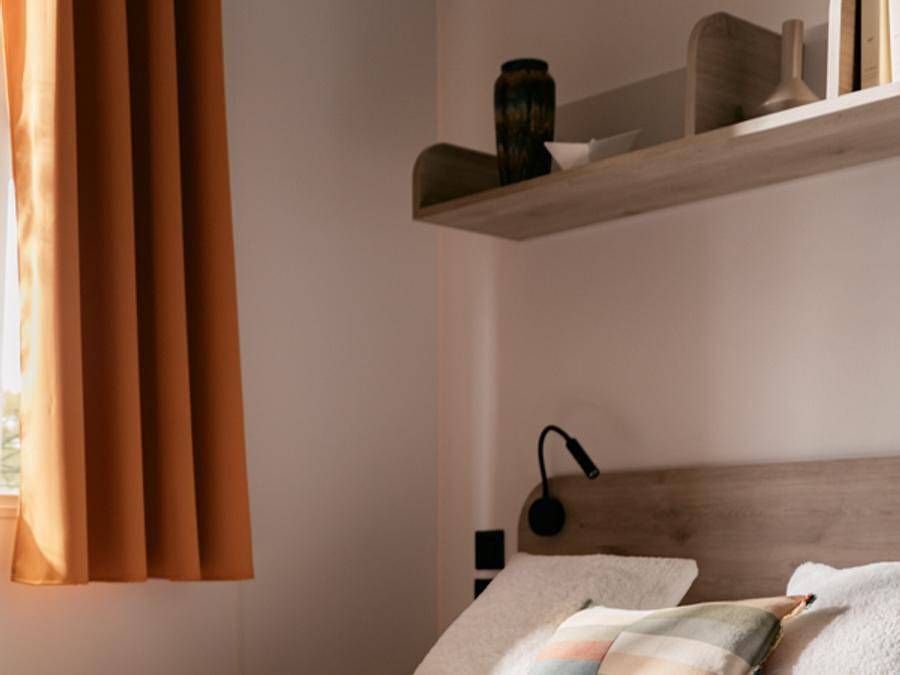 Camping maeva Escapades l'Emeraude du Verdon (anciennemet Saint-Lazare) - Mobilheim 6 personen - Mh Grand Confort 3 Schlafzimmer - Klimatisiert in Aups, Brignoles Region