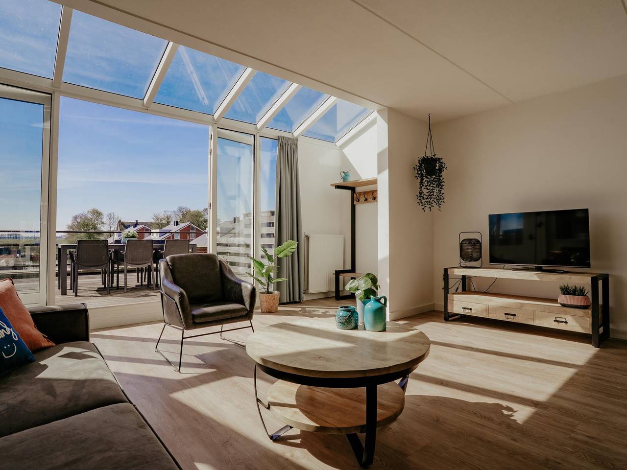 Tolle Wohnung mit Dachterrasse und Seeblick in Uitgeest, Noord-Holland - Nordseeküste