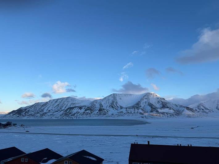 Location de vacances pour 6 personnes, avec vue et vue sur le lac dans Longyearbyen