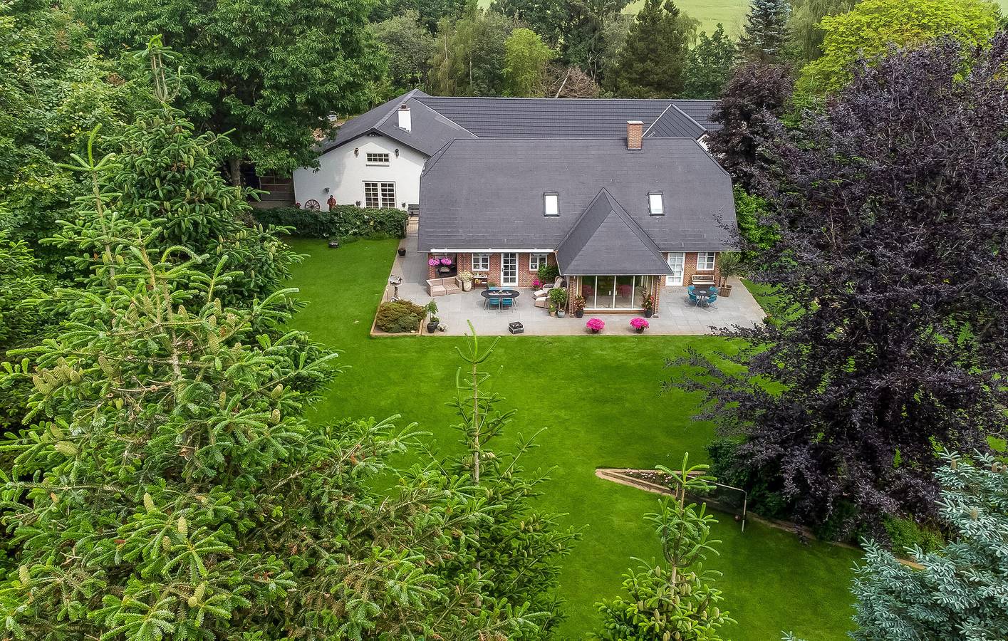 Ferienhaus für 20 Personen mit Ausblick in Silkeborg