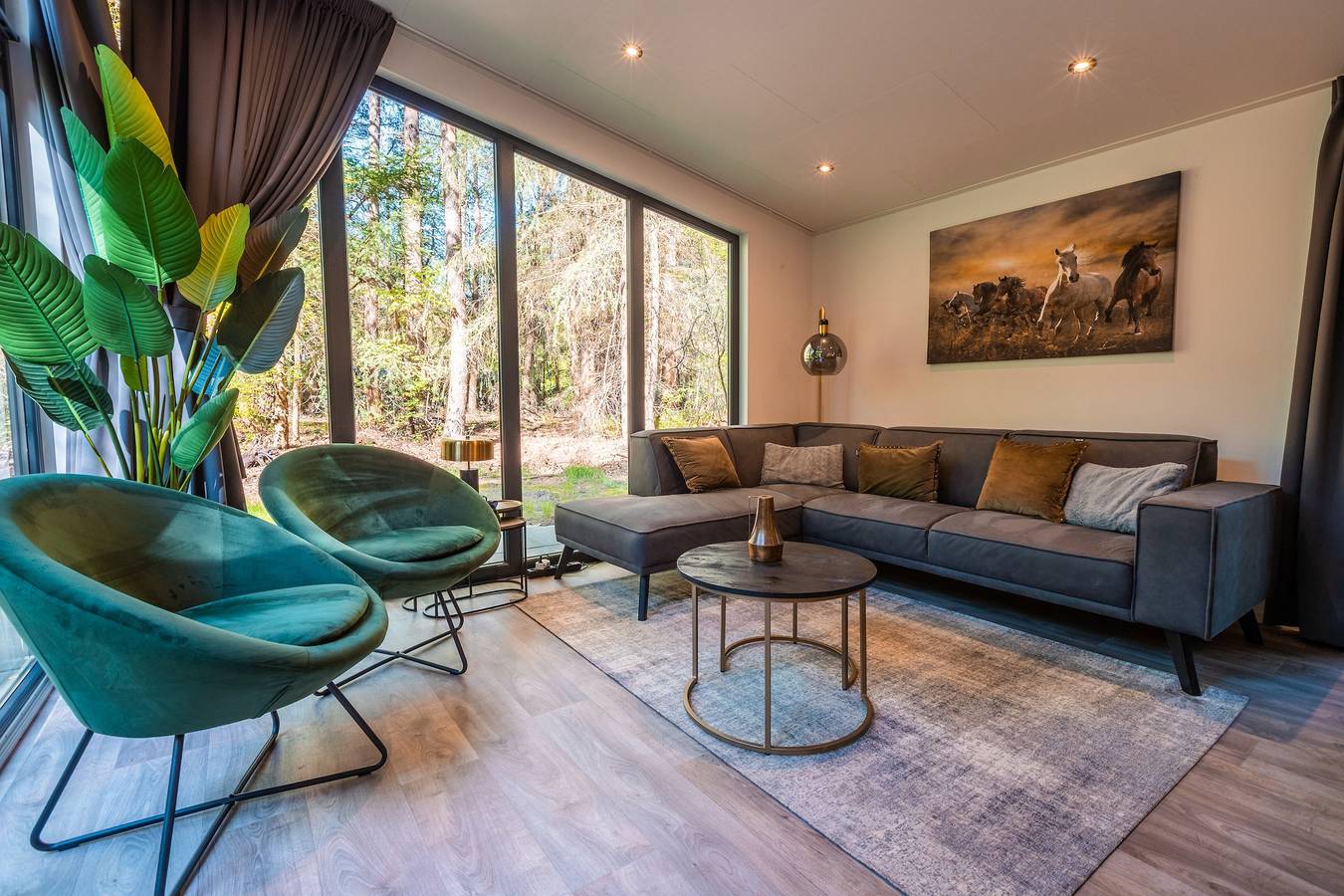 Vakantiepark De Wiltzangh — Zandborg Lodge mit Sauna | 6 Personen in Nationalpark Dwingelderveld