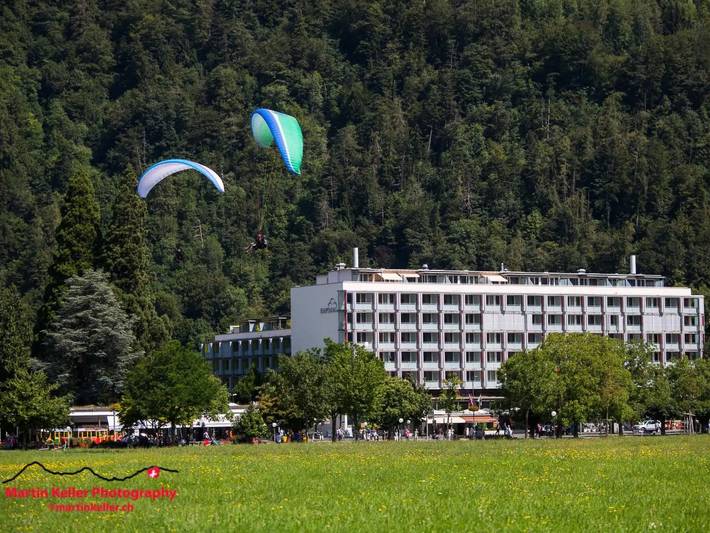 Geheel appartement, 1 Pièce 2 Personnes in Interlaken, Meer van Thun