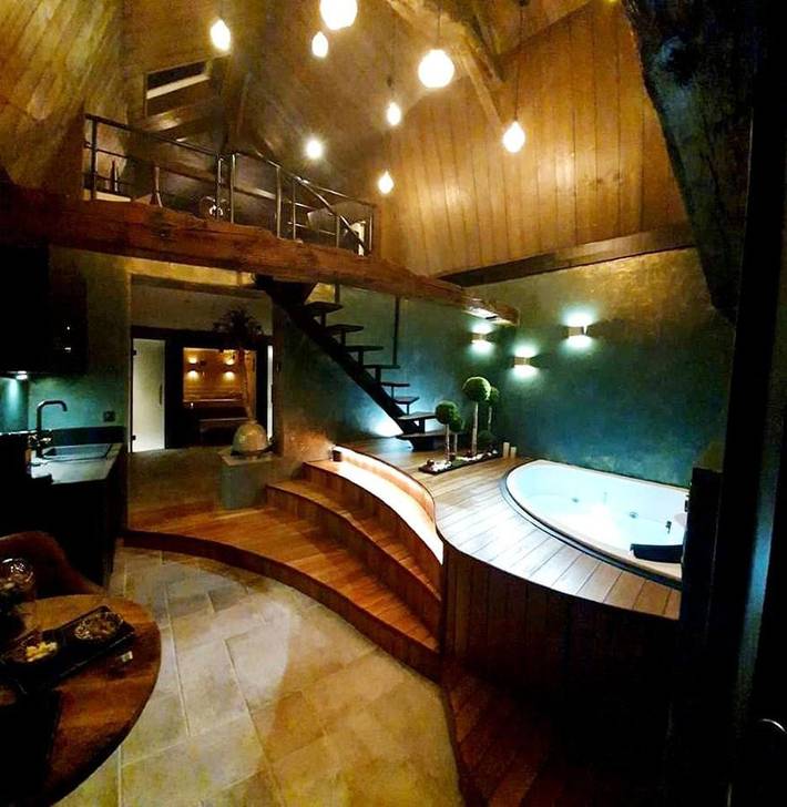 Location de vacances pour 2 personnes, avec sauna et jacuzzi dans Santes