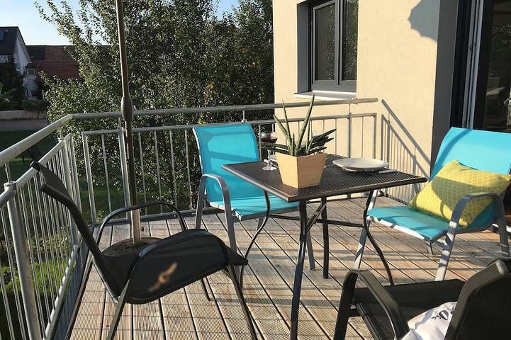 Gîte pour 2 personnes, avec balcon à Herbolzheim