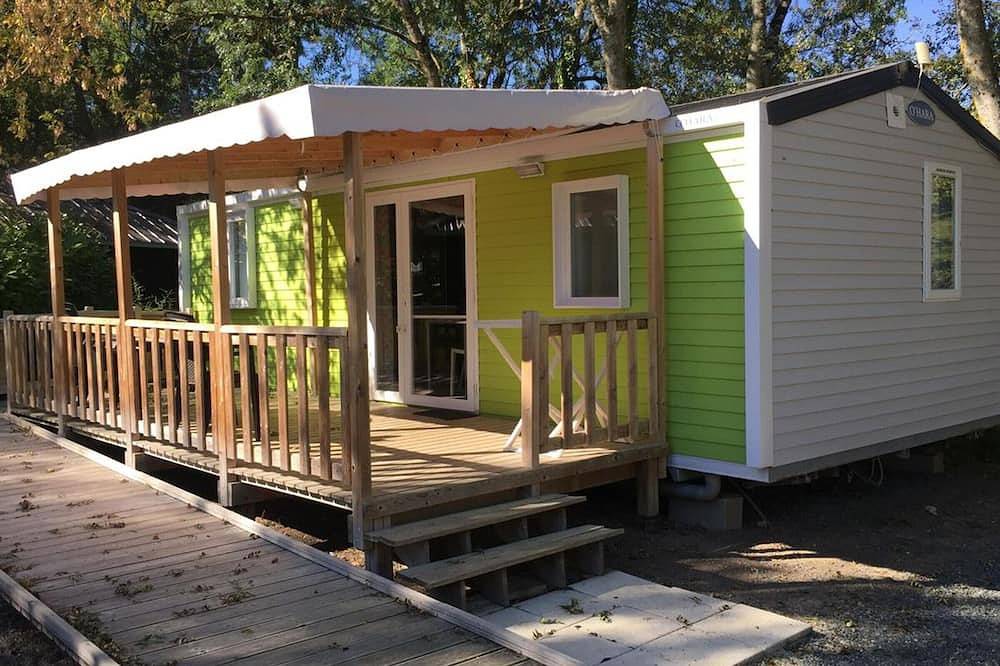 Mobilheim mit Terrasse für 2 Personen in Luynes, Tours und Umgebung