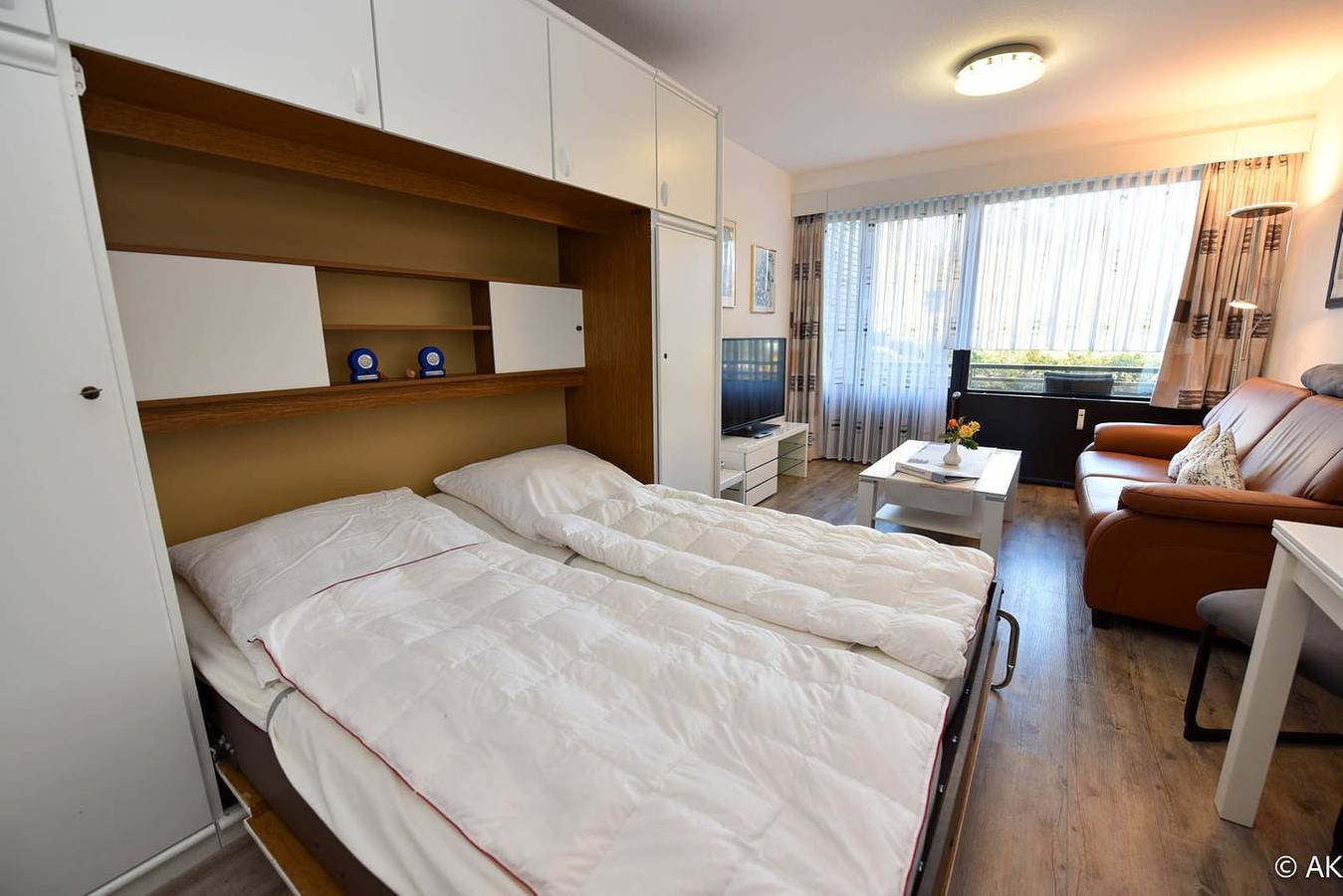 Ganze Wohnung, Sonniges 1-Zimmer Ferienappartement im Erdgeschoss im Haus Jan Am Strand in Döse, Cuxhaven
